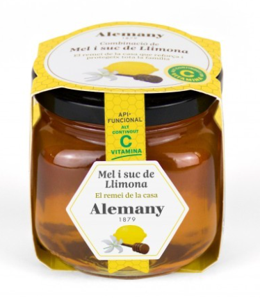 Miel con Limon + Vitamina C / Honey with Lemon + Vitamin C