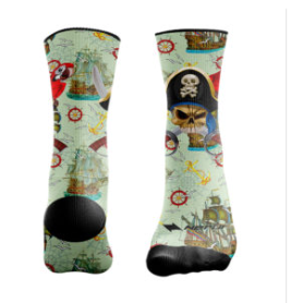 Pirate Ship Socks