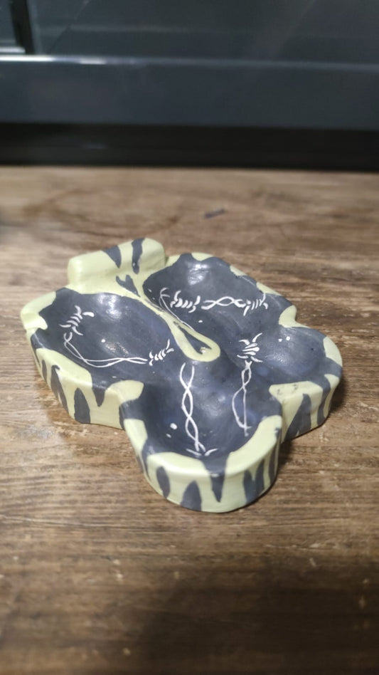 CENICERO/SUJETA INCIENSO LA POMA MERY MUÑOZ X ESTELLAR