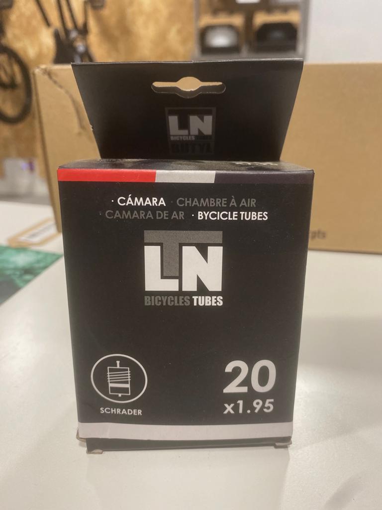 Cámara 20X1.95 V. Schrader Butylo LTN