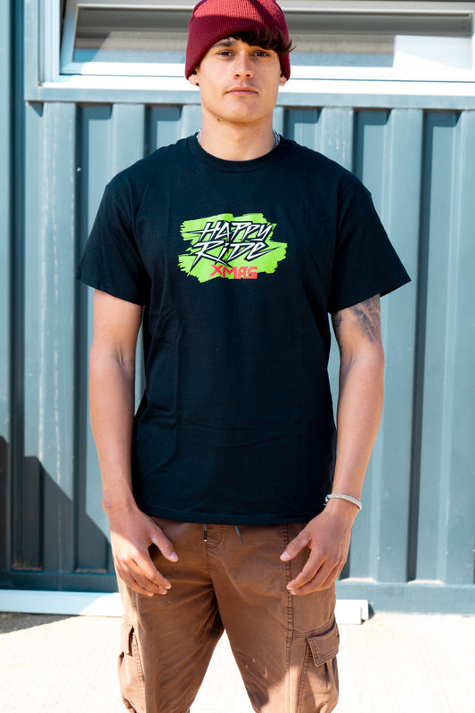 Camiseta Happy Ride Manga Corta