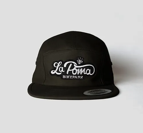 La Poma Embroidered Patch Jockey Cap