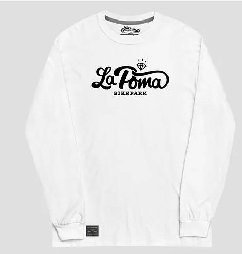 La Poma Basic Logo Organic Long Sleeve Tee