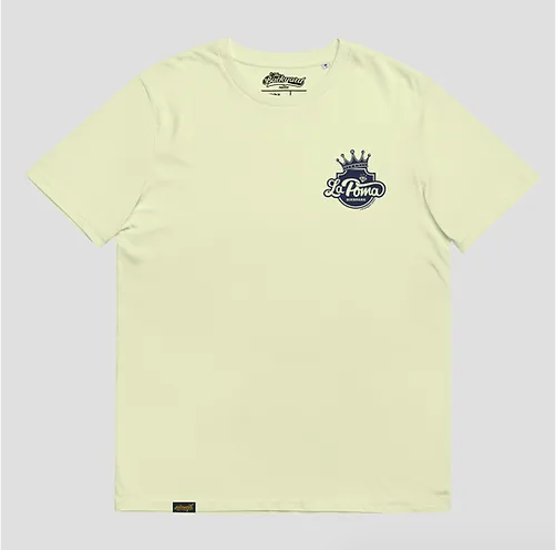 La Poma Basic Crown Logo Organic Unisex Tee