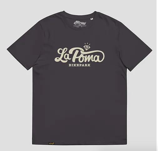 La Poma Basic Logo Organic Unisex Tee