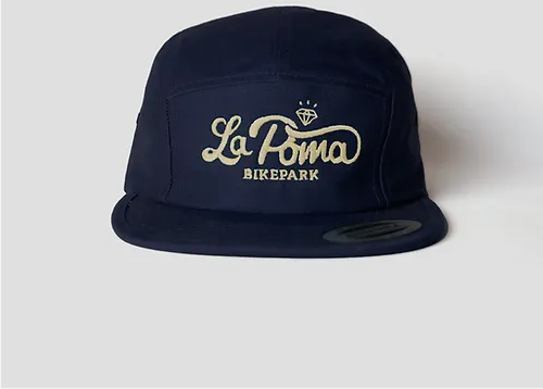 La Poma Embroidered Classic Jockey Cap