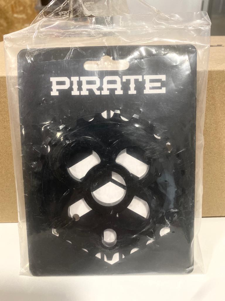 Plaque de port pirate