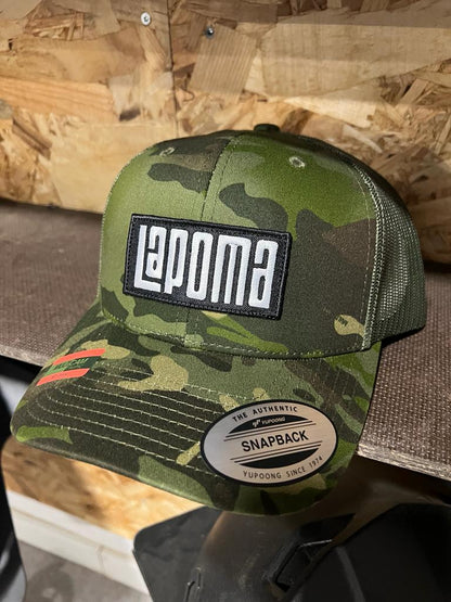 Casquette La Poma RETRO TRUCKER MULTICAM 6606MC 